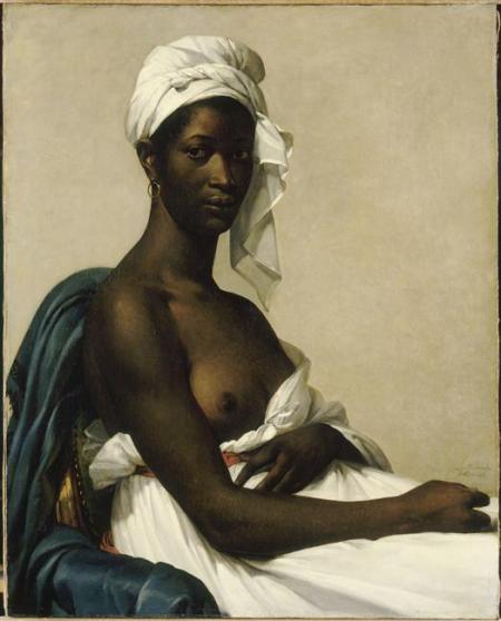 femme noire, femme nue